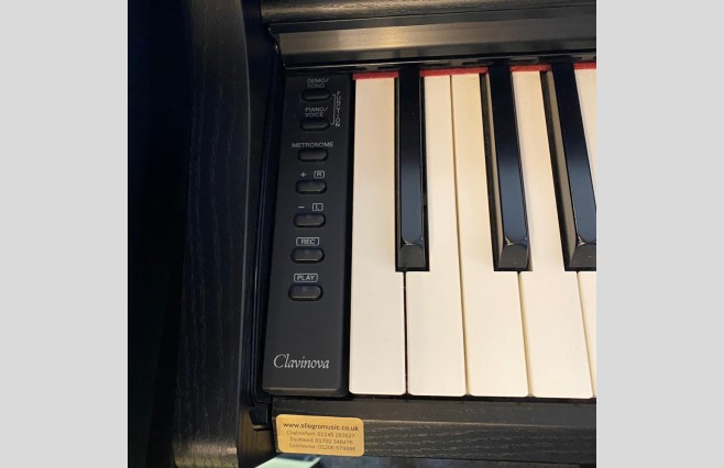 Used Yamaha CLP525 Black Walnut Digital Piano Complete Package - Image 6